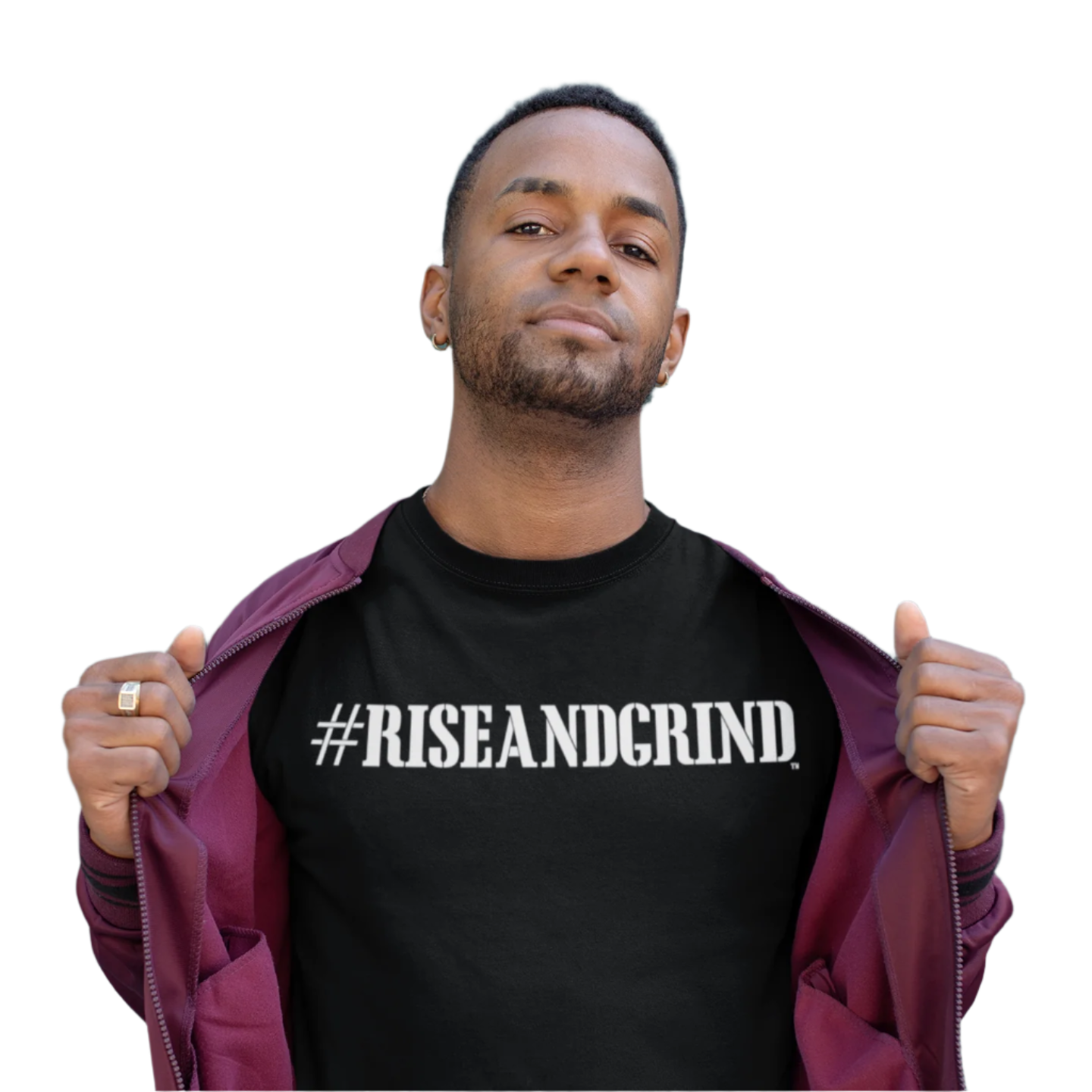 #RISEANDGRIND Gildan Heavy Cotton Tee