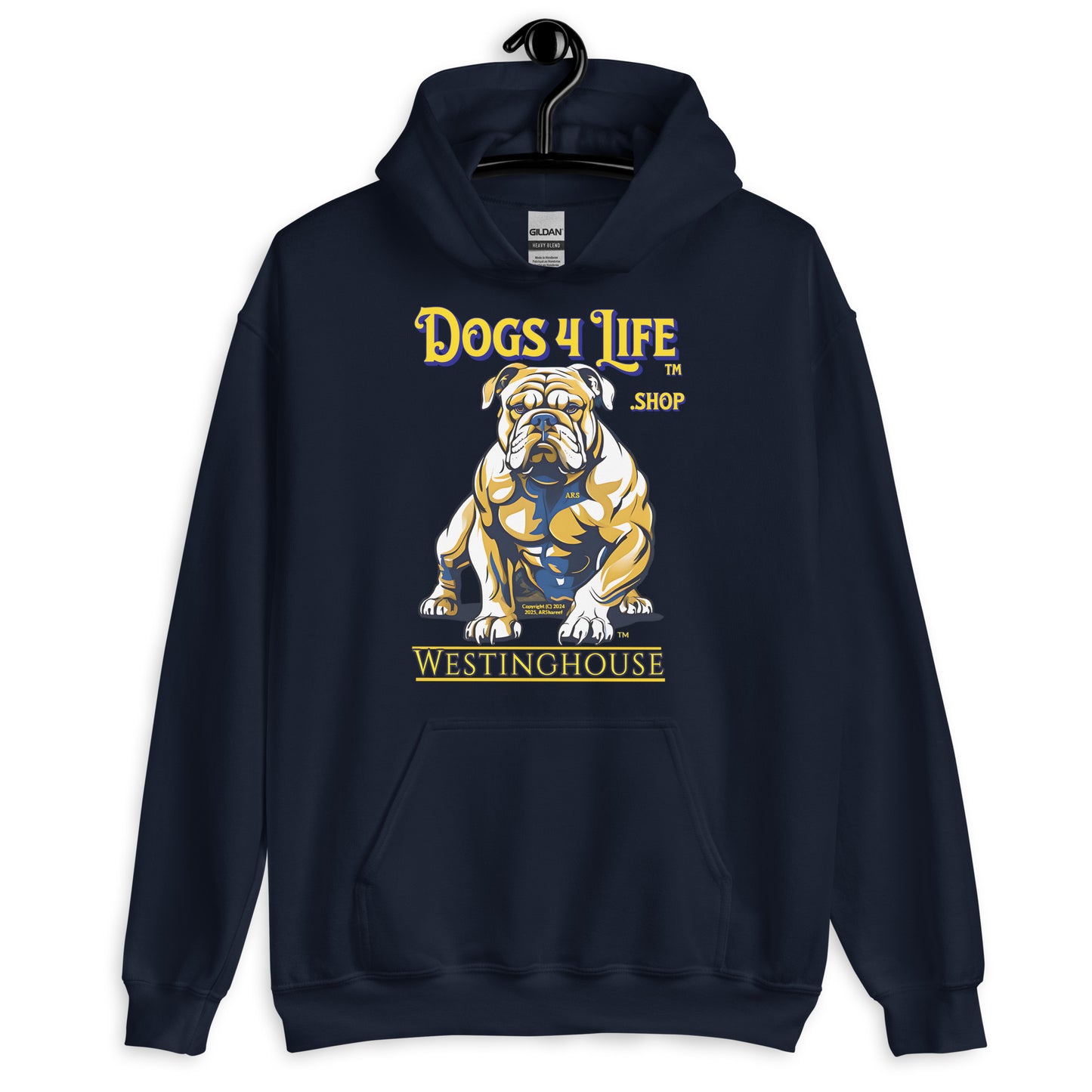 Dogs 4 Life Unisex Hoodie (sizes up to 3XL)