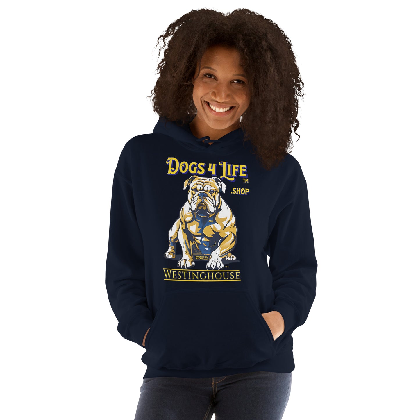 Dogs 4 Life Unisex Hoodie (sizes up to 3XL)
