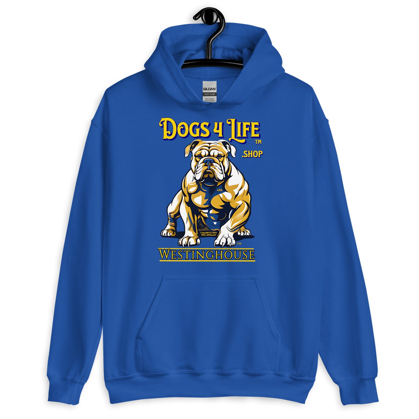 Dogs 4 Life Unisex Hoodie (sizes up to 3XL)