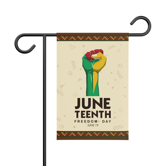 Juneteenth Garden Banner (w/ Boarders)