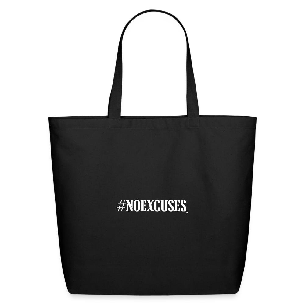 #NOEXCUSES Eco-Friendly Cotton Tote - black