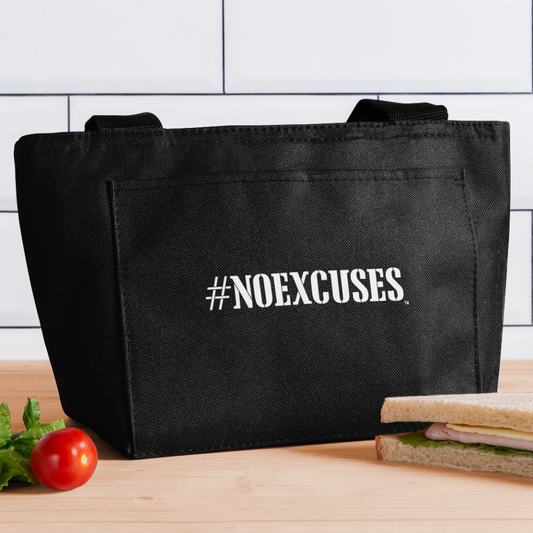 #NOEXCUSES Lunch Bag - black