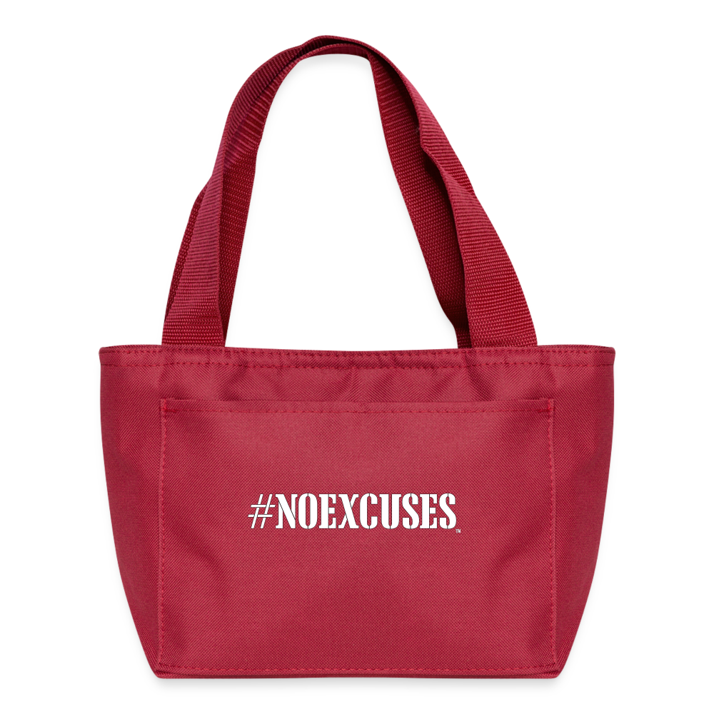#NOEXCUSES Lunch Bag - red