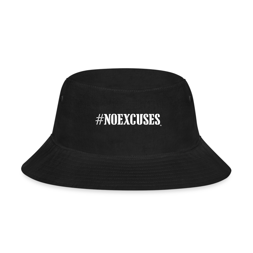#NOEXCUSES Bucket Hat - black